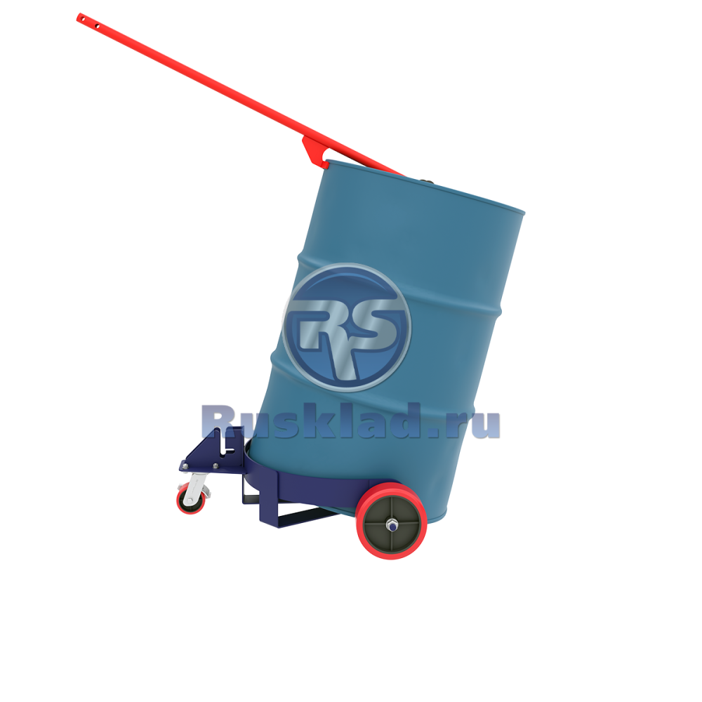 Тележка для перевозки металлических бочек КБ 3